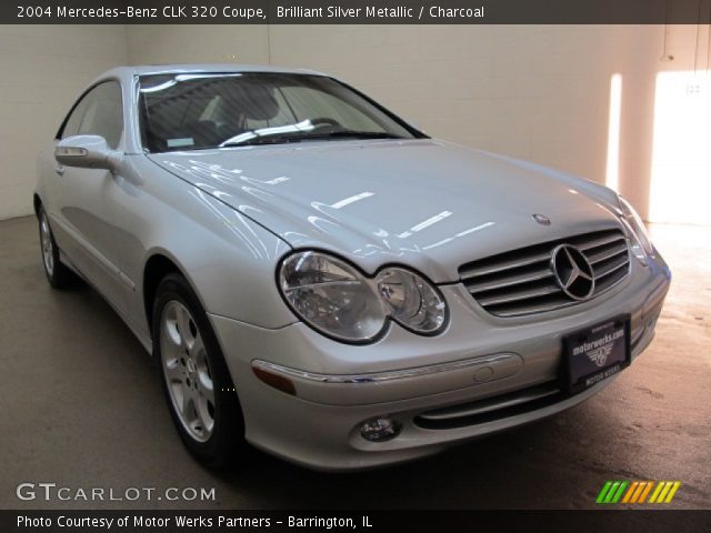 2004 Mercedes-Benz CLK 320 Coupe in Brilliant Silver Metallic