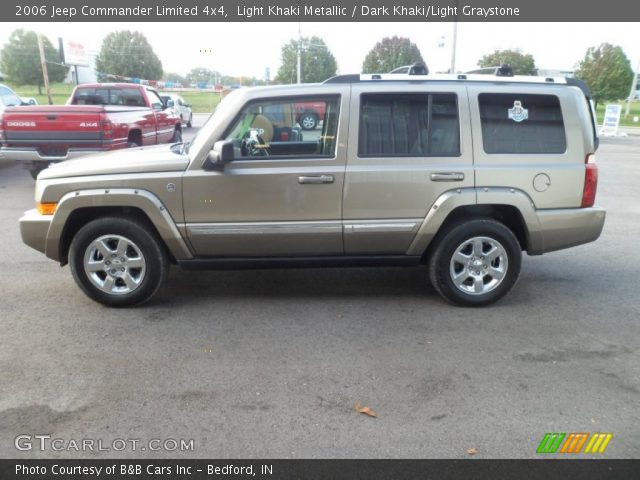 2006 Jeep Commander Limited 4x4 in Light Khaki Metallic