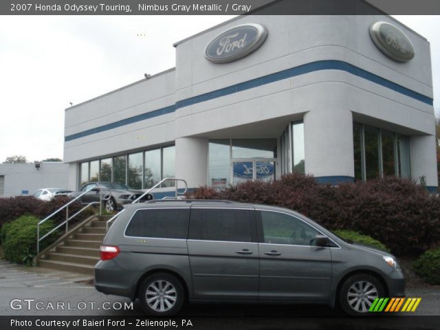 2007 Honda Odyssey Touring in Nimbus Gray Metallic