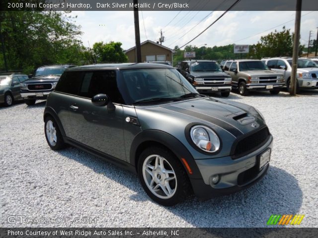 2008 Mini Cooper S Hardtop in Dark Silver Metallic
