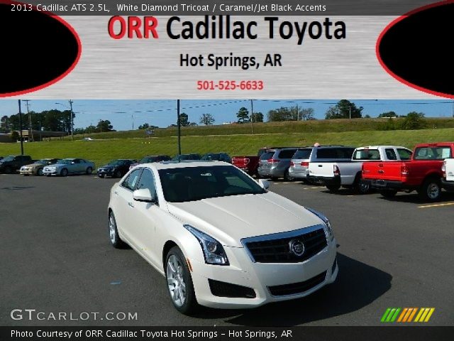 2013 Cadillac ATS 2.5L in White Diamond Tricoat
