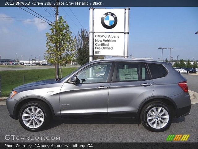 2013 BMW X3 xDrive 28i in Space Gray Metallic