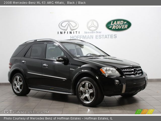 2008 Mercedes-Benz ML 63 AMG 4Matic in Black