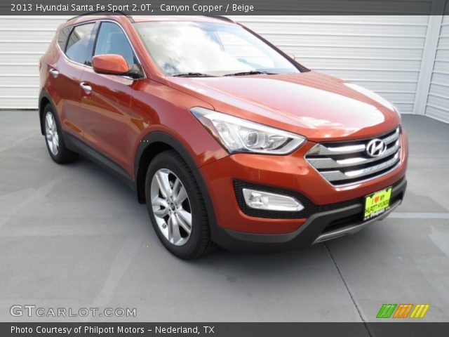 2013 Hyundai Santa Fe Sport 2.0T in Canyon Copper