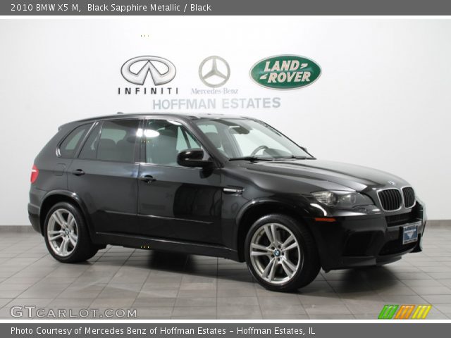 2010 BMW X5 M  in Black Sapphire Metallic