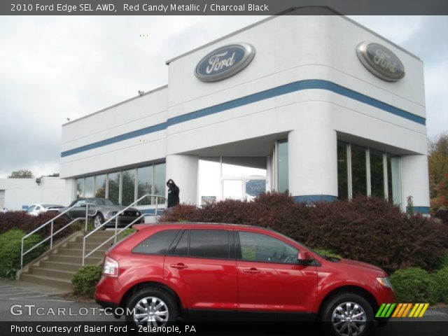 2010 Ford Edge SEL AWD in Red Candy Metallic