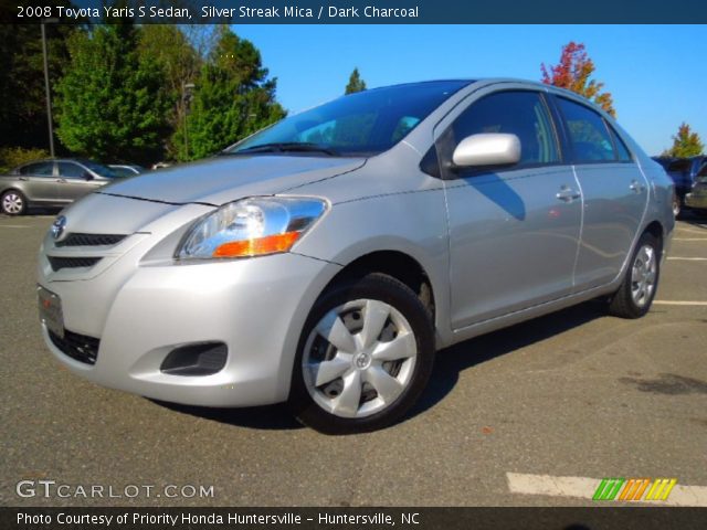 2008 Toyota Yaris S Sedan in Silver Streak Mica