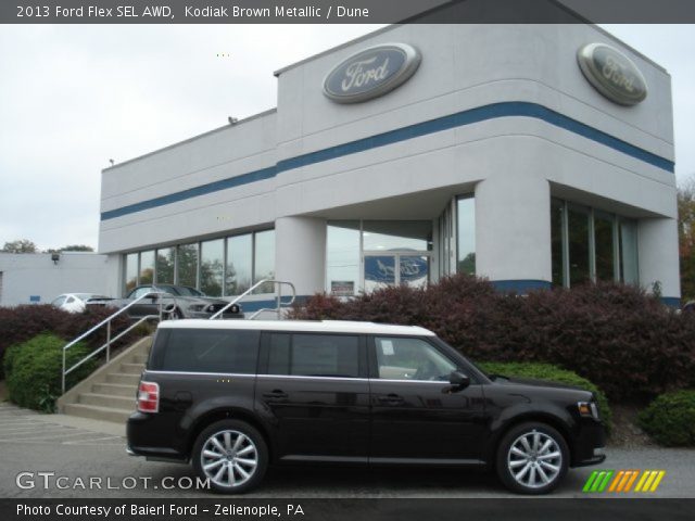 2013 Ford Flex SEL AWD in Kodiak Brown Metallic