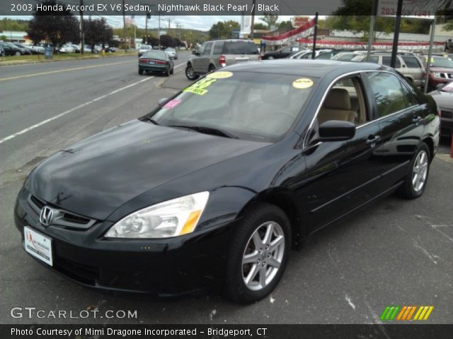 2003 Black honda accord v6