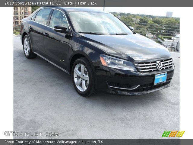 2013 Volkswagen Passat TDI SE in Black
