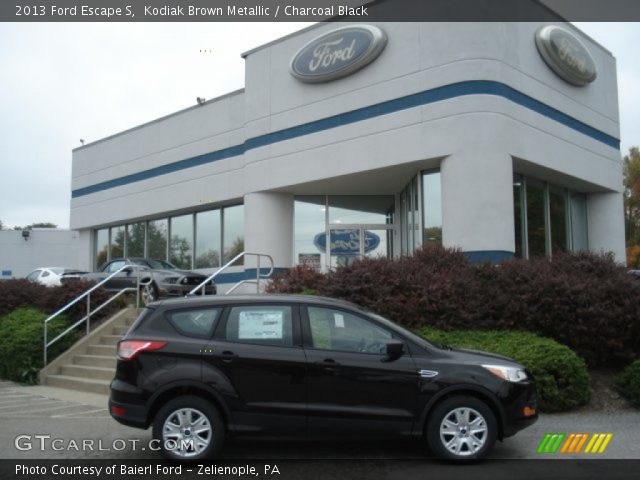 2013 Ford Escape S in Kodiak Brown Metallic