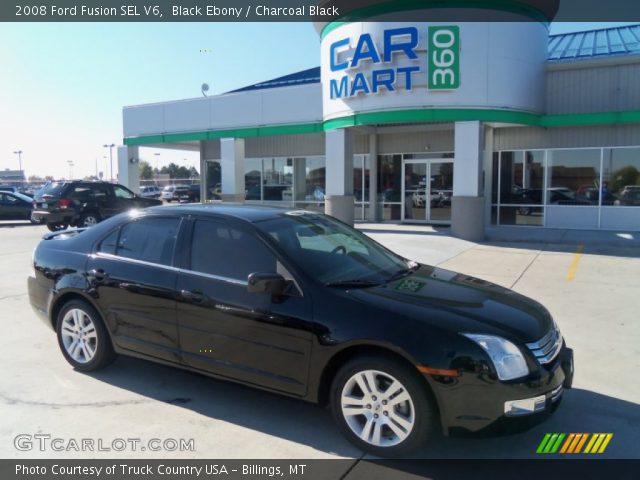 2008 Ford Fusion SEL V6 in Black Ebony