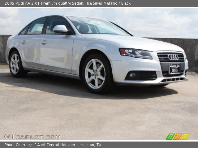 2009 Audi A4 2.0T Premium quattro Sedan in Ice Silver Metallic