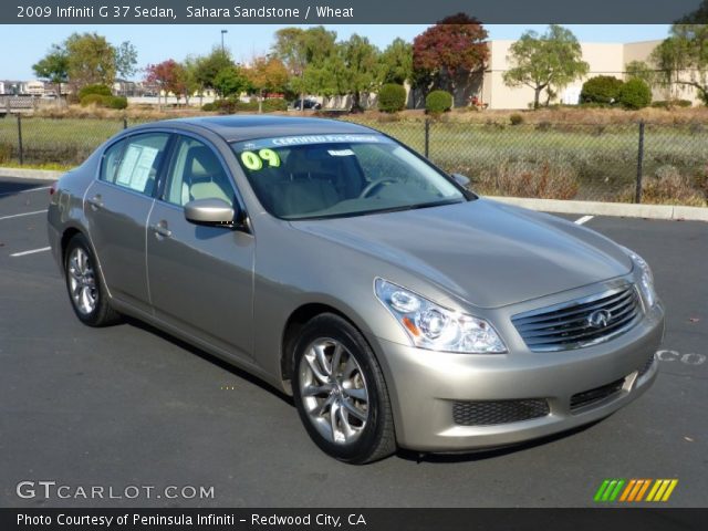 2009 Infiniti G 37 Sedan in Sahara Sandstone