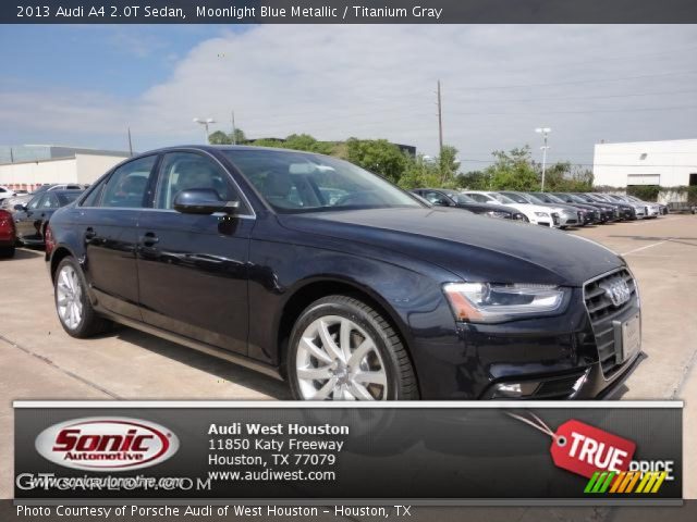 2013 Audi A4 2.0T Sedan in Moonlight Blue Metallic