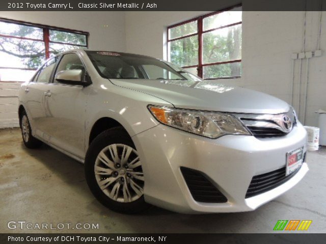 2012 Toyota Camry L in Classic Silver Metallic