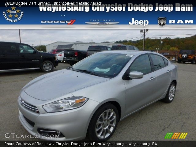2013 Dodge Dart Limited in Bright Silver Metallic