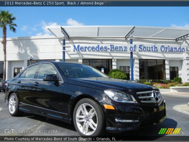2013 Mercedes-Benz C 250 Sport in Black