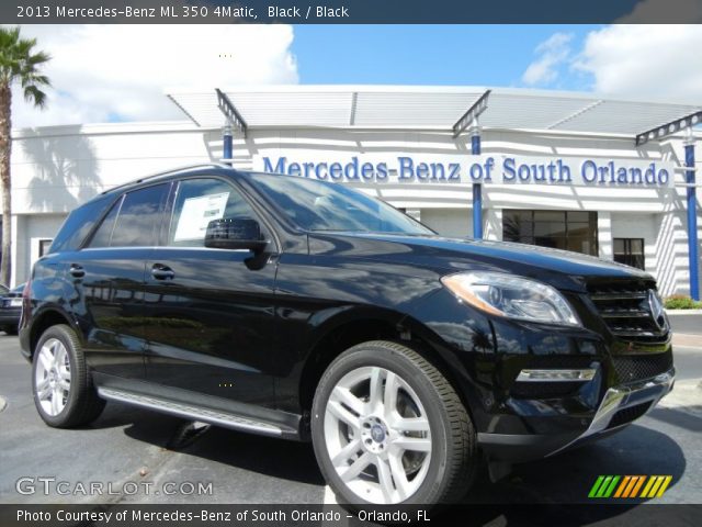 2013 Mercedes-Benz ML 350 4Matic in Black