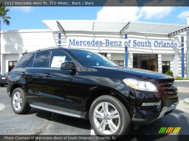 2013 Mercedes-Benz ML 350 4Matic in Black