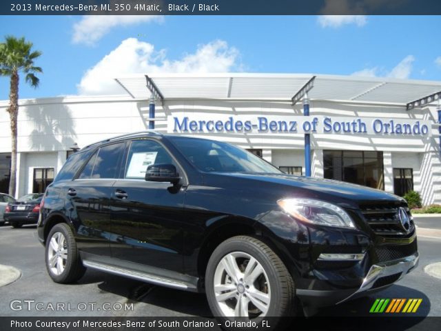 2013 Mercedes-Benz ML 350 4Matic in Black