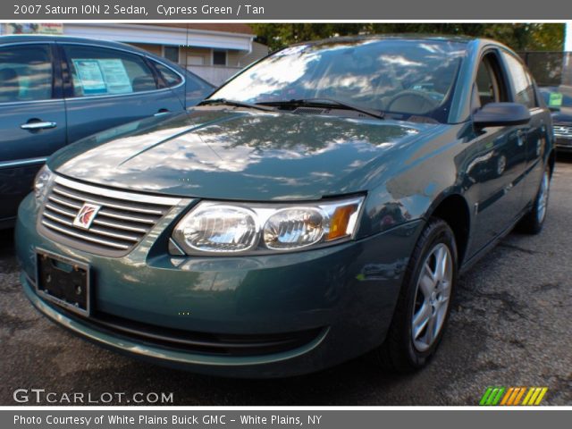 2007 Saturn ION 2 Sedan in Cypress Green