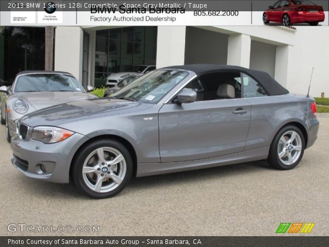 2013 BMW 1 Series 128i Convertible in Space Gray Metallic