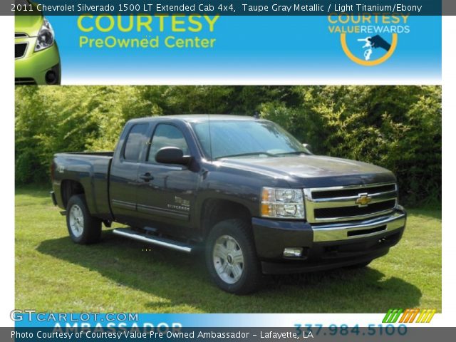 2011 Chevrolet Silverado 1500 LT Extended Cab 4x4 in Taupe Gray Metallic