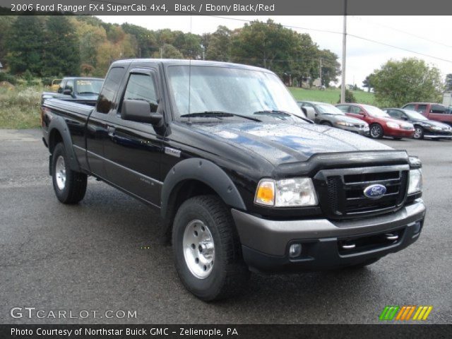 2006 Ford Ranger FX4 SuperCab 4x4 in Black