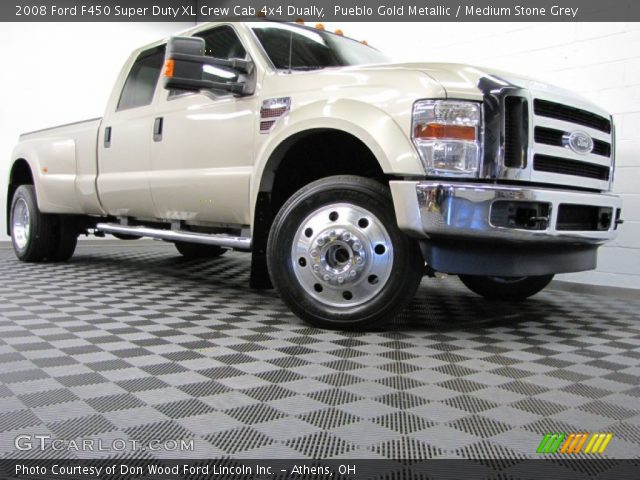 2008 Ford F450 Super Duty XL Crew Cab 4x4 Dually in Pueblo Gold Metallic