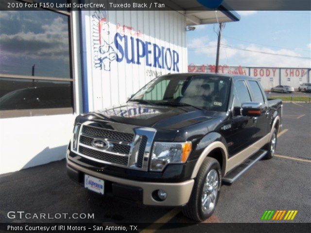 2010 Ford F150 Lariat SuperCrew in Tuxedo Black