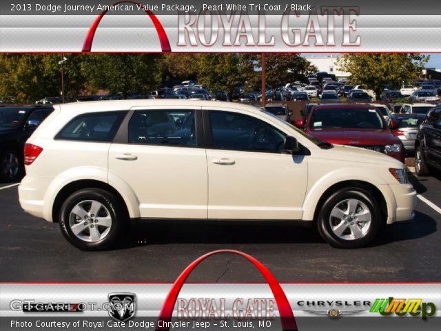 2013 Dodge Journey American Value Package in Pearl White Tri Coat