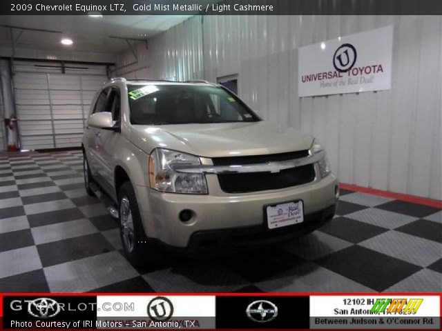 2009 Chevrolet Equinox LTZ in Gold Mist Metallic