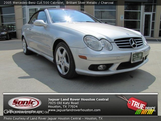 2005 Mercedes-Benz CLK 500 Cabriolet in Brilliant Silver Metallic