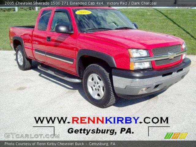 2005 Chevrolet Silverado 1500 Z71 Extended Cab 4x4 in Victory Red