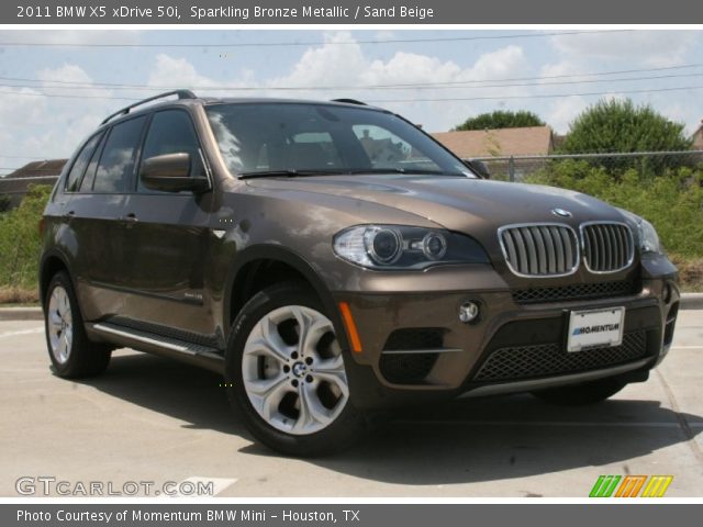 2011 BMW X5 xDrive 50i in Sparkling Bronze Metallic
