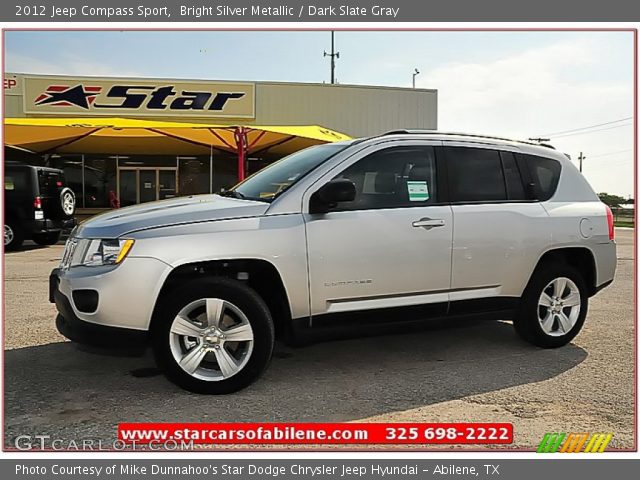 2012 Jeep Compass Sport in Bright Silver Metallic