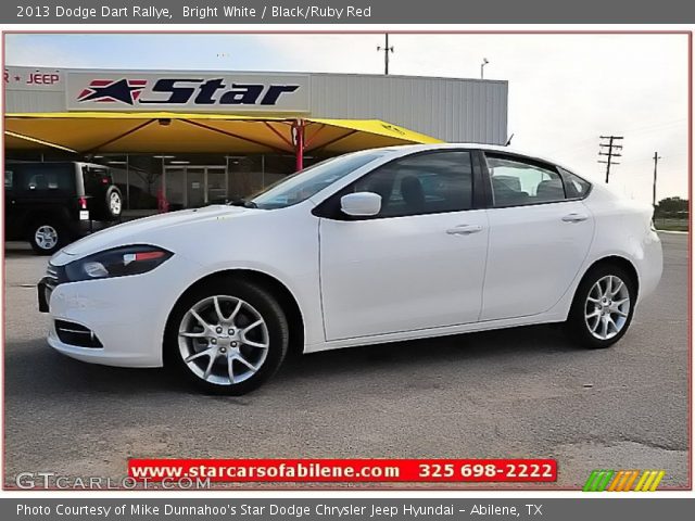 2013 Dodge Dart Rallye in Bright White