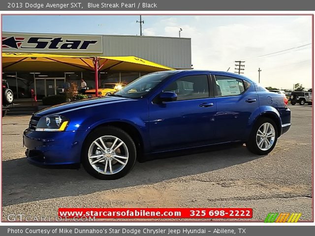 2013 Dodge Avenger SXT in Blue Streak Pearl