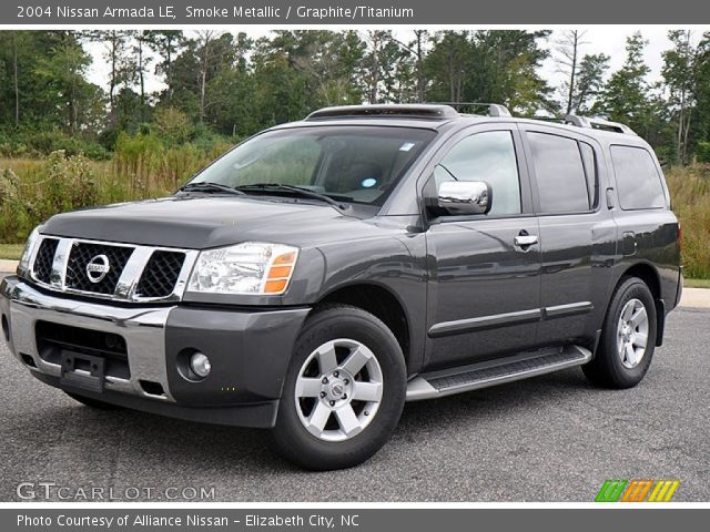 2004 Nissan Armada LE in Smoke Metallic