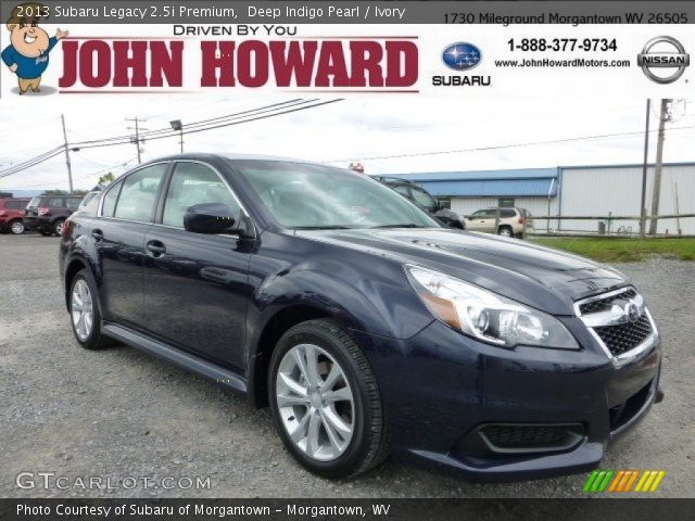 2013 Subaru Legacy 2.5i Premium in Deep Indigo Pearl