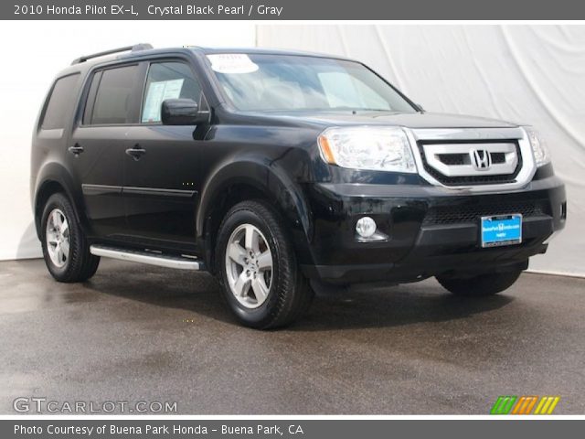 2010 Honda Pilot EX-L in Crystal Black Pearl