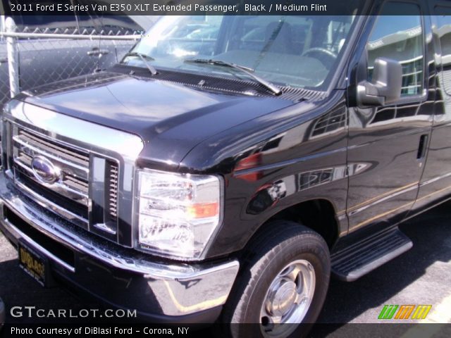 2011 Ford E Series Van E350 XLT Extended Passenger in Black