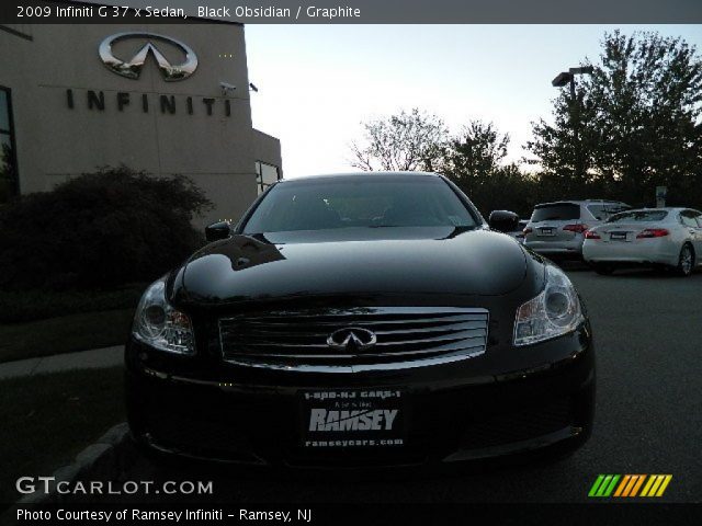 2009 Infiniti G 37 x Sedan in Black Obsidian