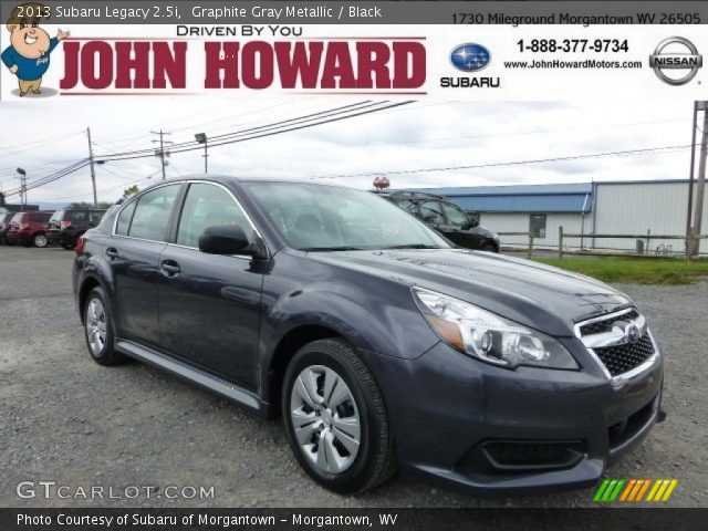2013 Subaru Legacy 2.5i in Graphite Gray Metallic