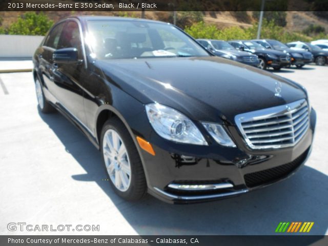 2013 Mercedes-Benz E 350 Sedan in Black