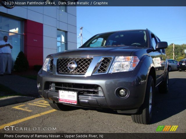 2010 Nissan Pathfinder S 4x4 in Dark Slate Metallic