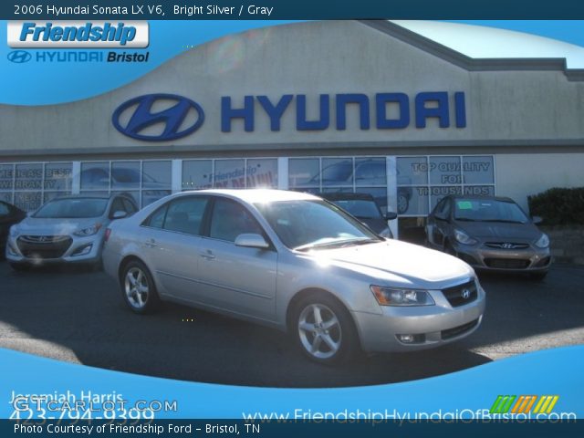 2006 Hyundai Sonata LX V6 in Bright Silver