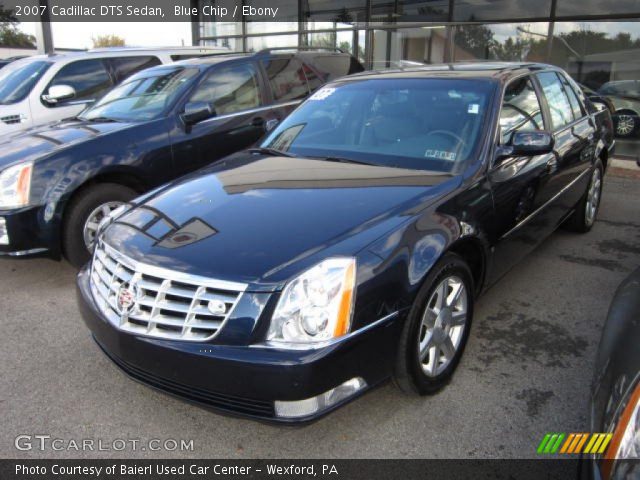 2007 Cadillac DTS Sedan in Blue Chip