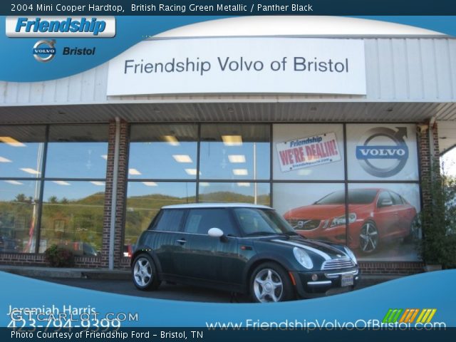 2004 Mini Cooper Hardtop in British Racing Green Metallic